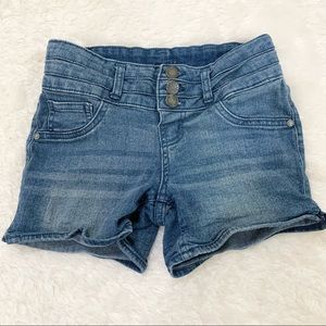 5 for $25! Studio V Blue Jean Shorts 12